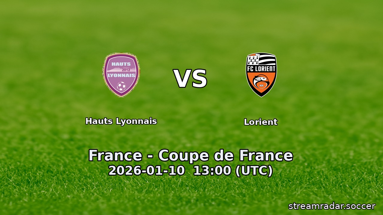 Hauts Lyonnais vs Lorient