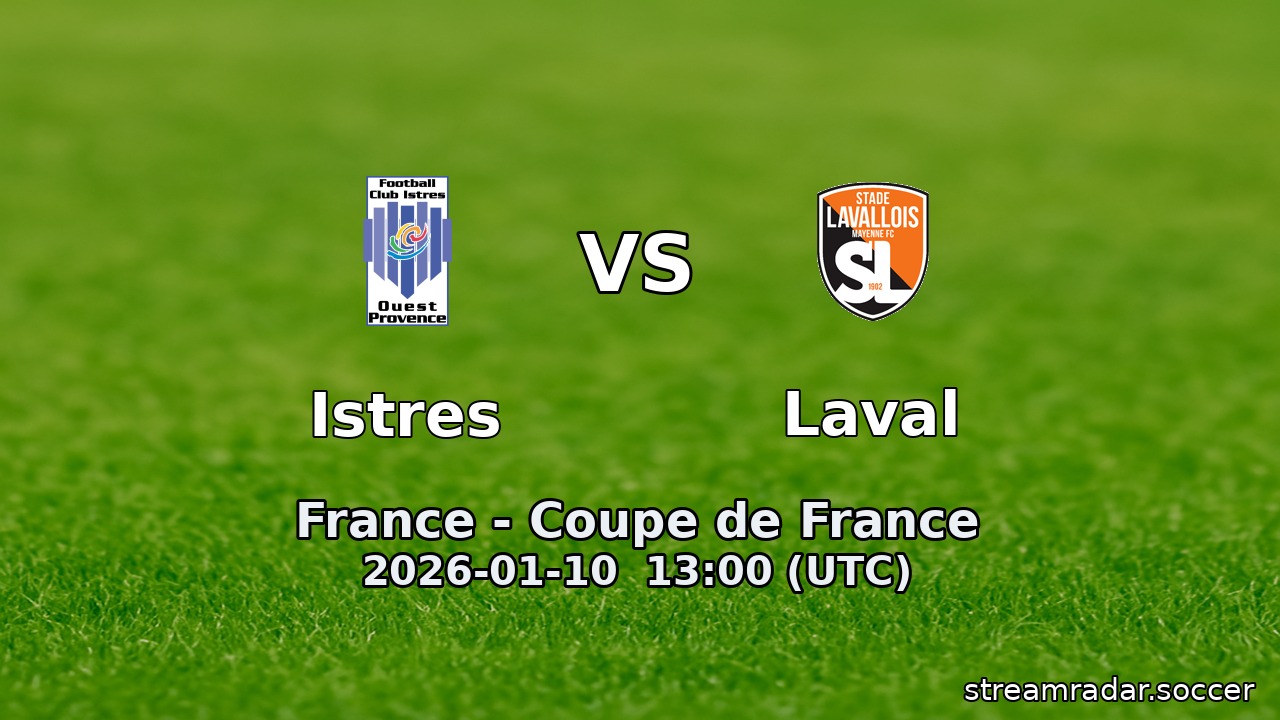 Istres vs Laval