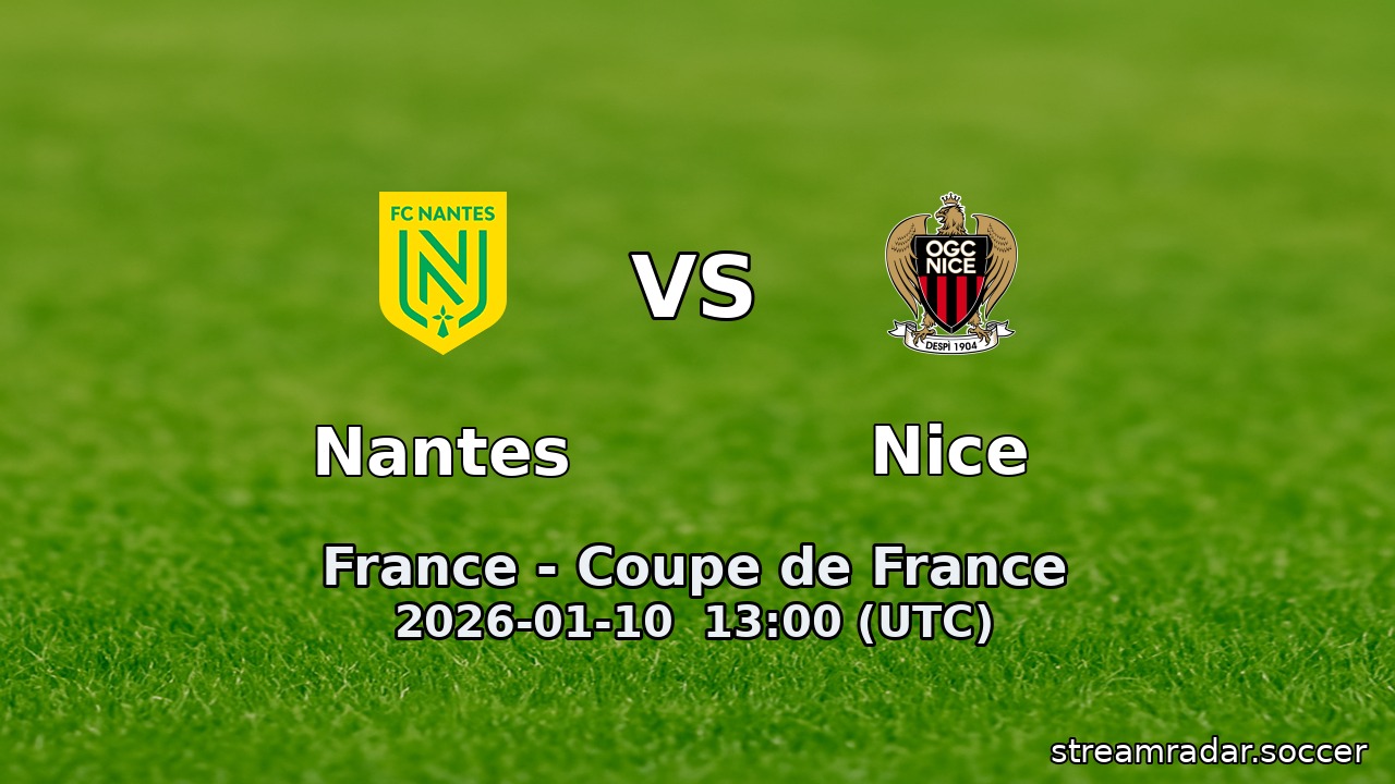 Nantes vs Nice