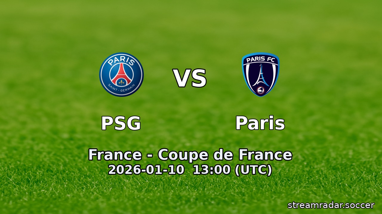 PSG vs Paris