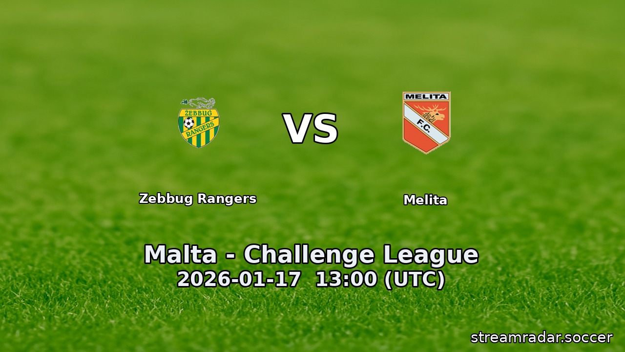 Zebbug Rangers vs Melita