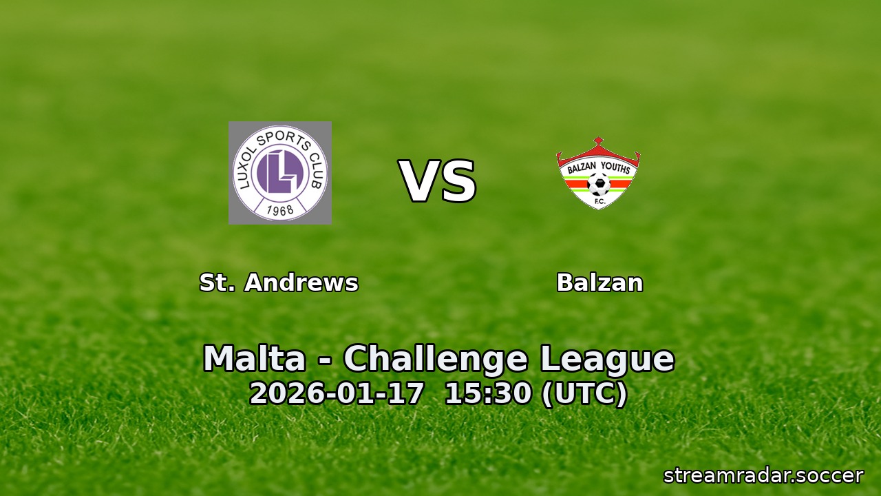 St. Andrews vs Balzan