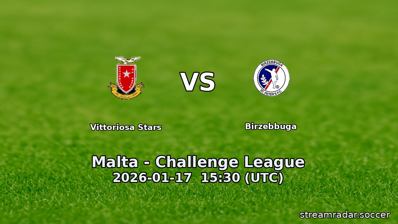 Vittoriosa Stars vs Birzebbuga