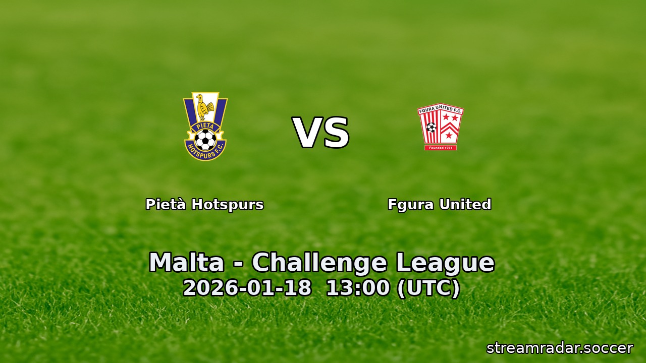 Pietà Hotspurs vs Fgura United
