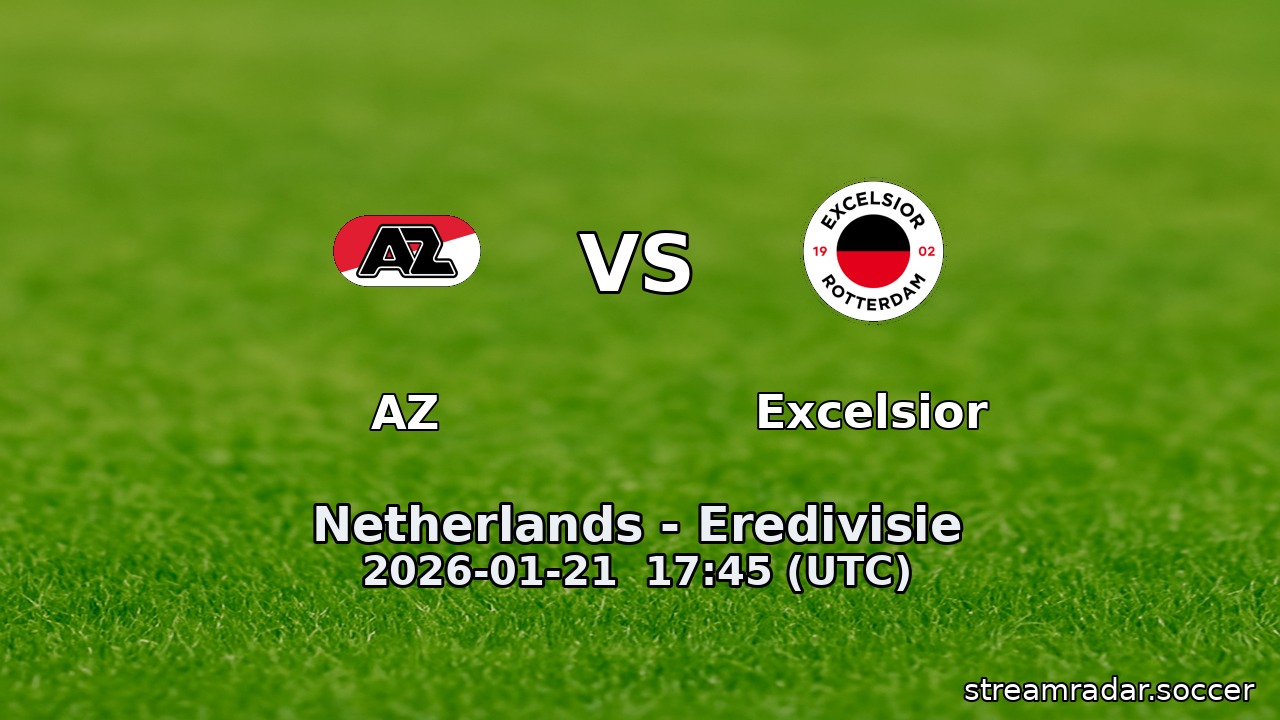 AZ vs Excelsior