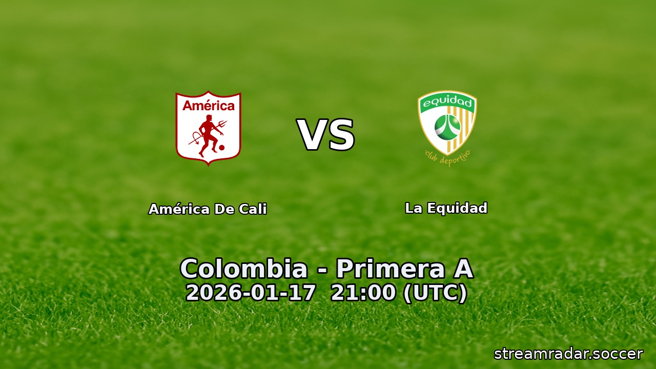 América De Cali vs Inter Bogotá