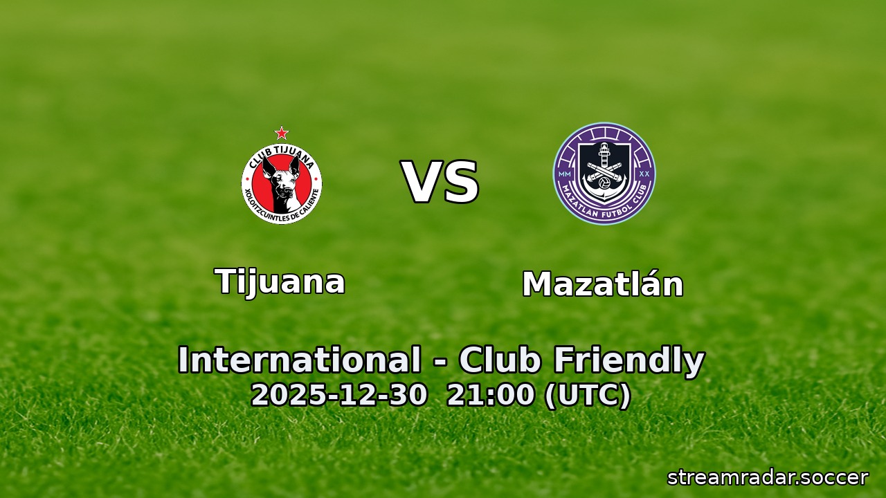 Tijuana vs Mazatlán