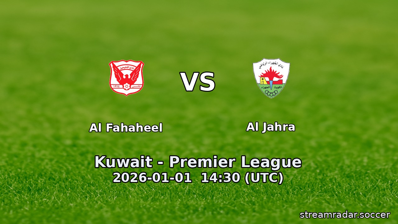 Al Fahaheel vs Al Jahra