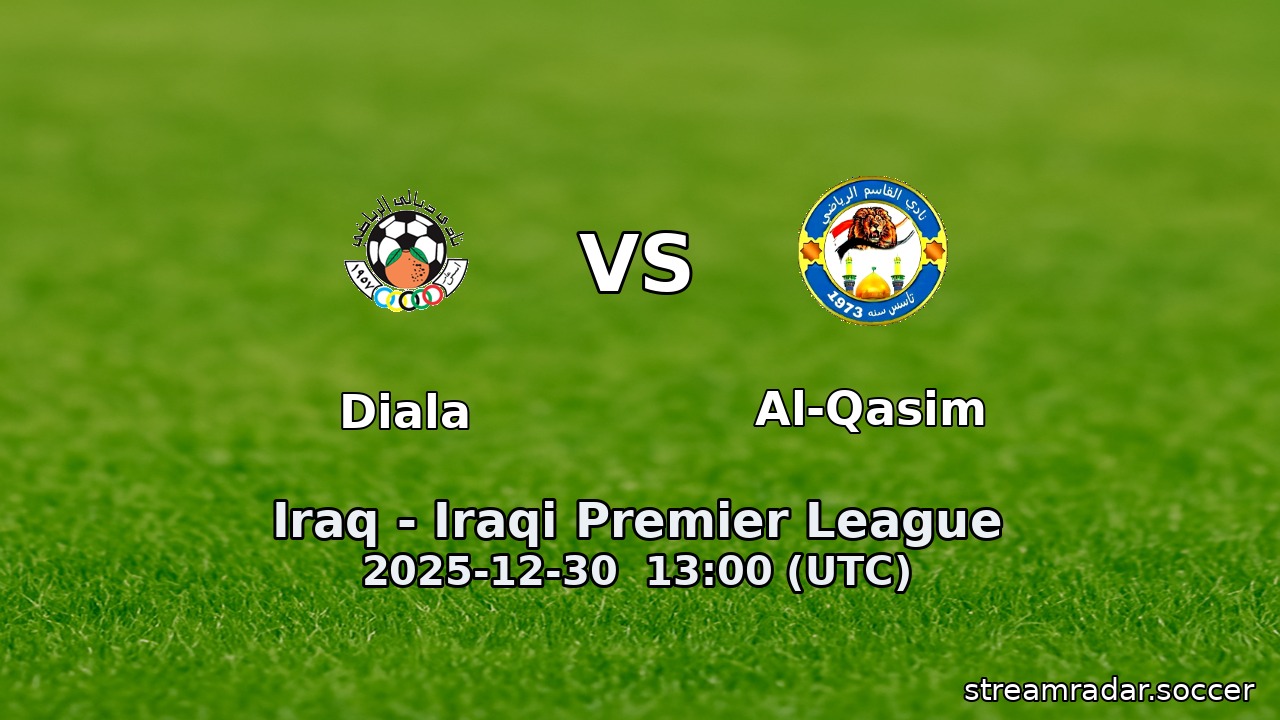Diala vs Al-Qasim