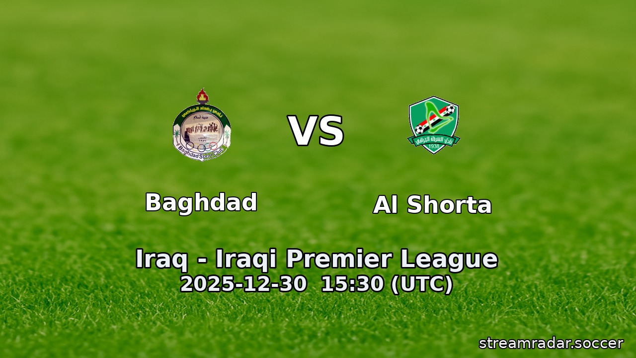 Baghdad vs Al Shorta