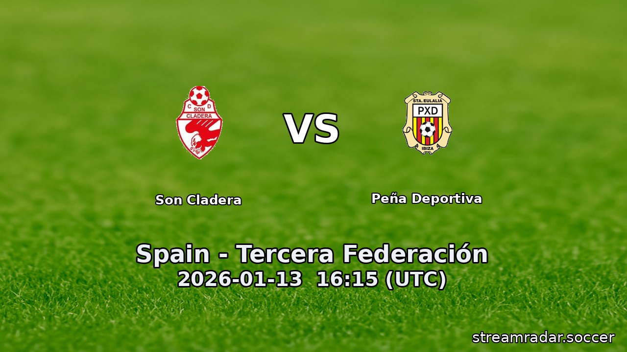 Son Cladera vs Peña Deportiva