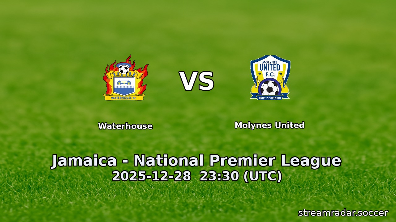 Waterhouse vs Molynes United