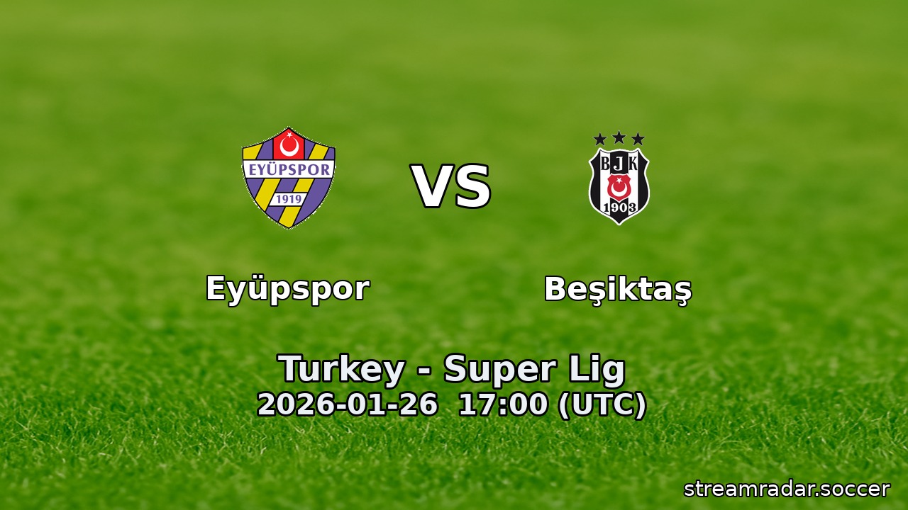 Eyüpspor vs Beşiktaş