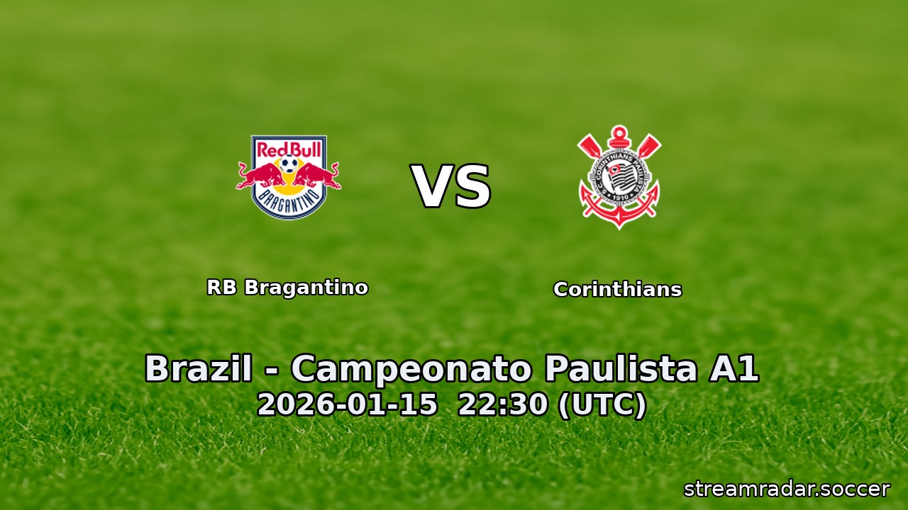 RB Bragantino vs Corinthians
