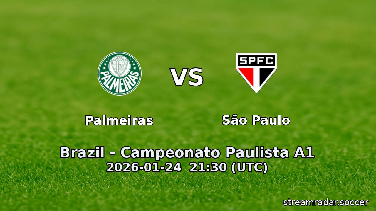 Palmeiras vs São Paulo