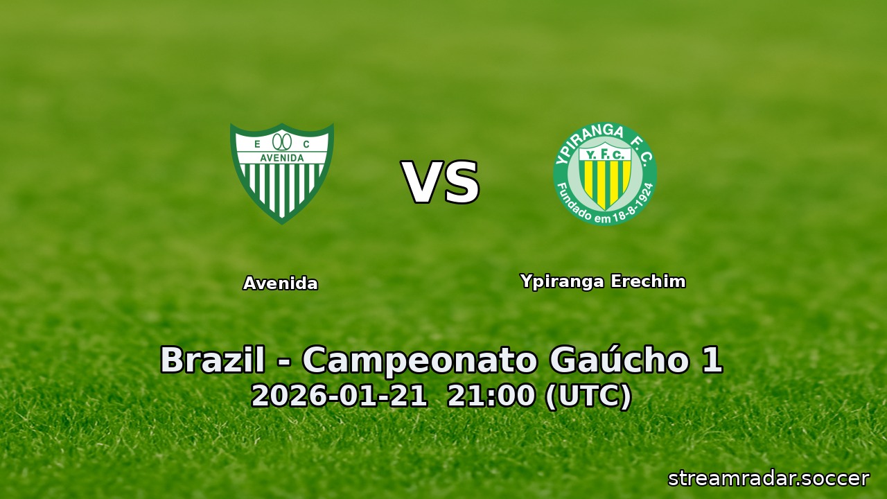 Avenida vs Ypiranga Erechim