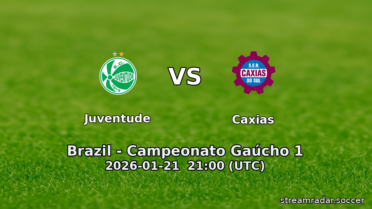 Juventude vs Caxias