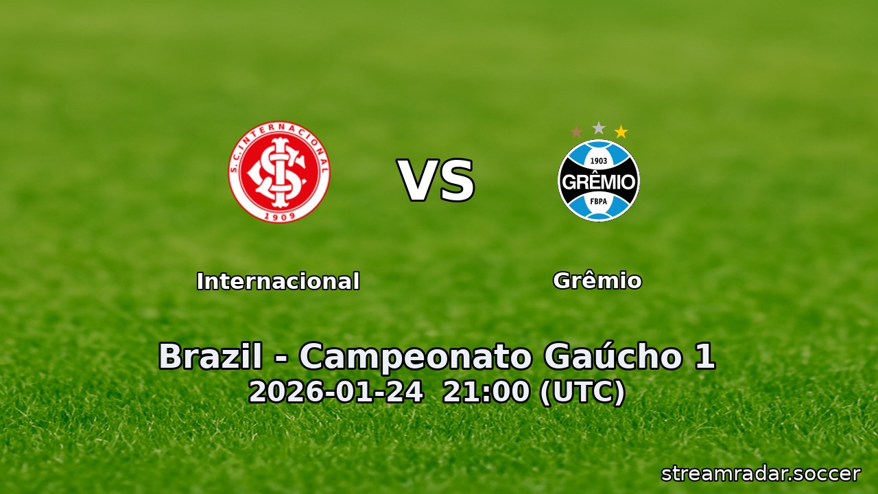 Internacional vs Grêmio