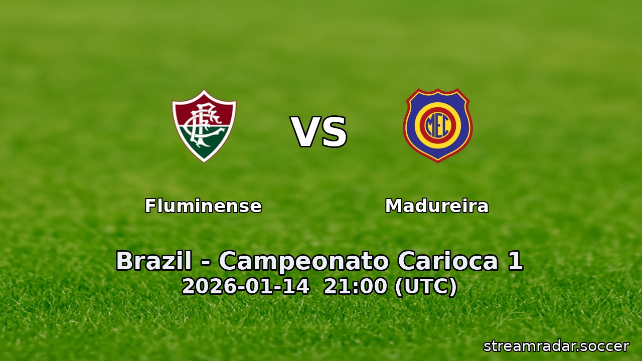 Fluminense vs Madureira