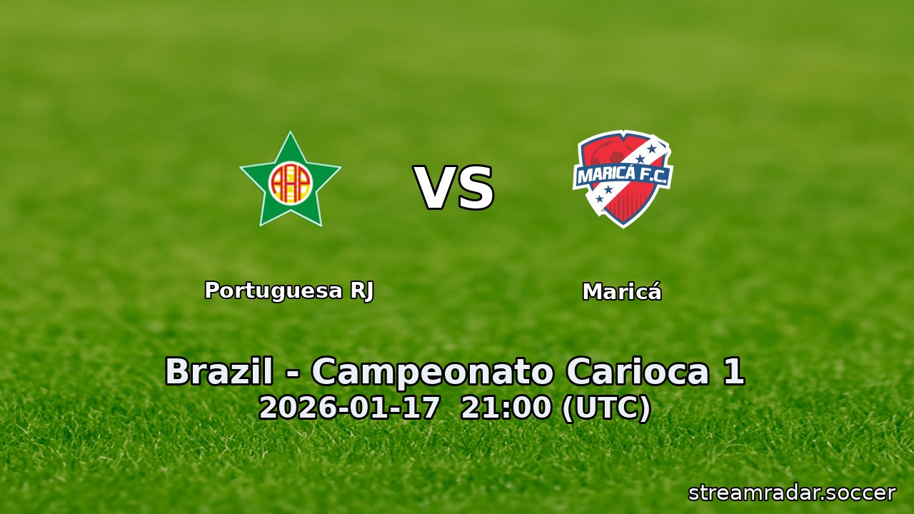 Portuguesa RJ vs Maricá