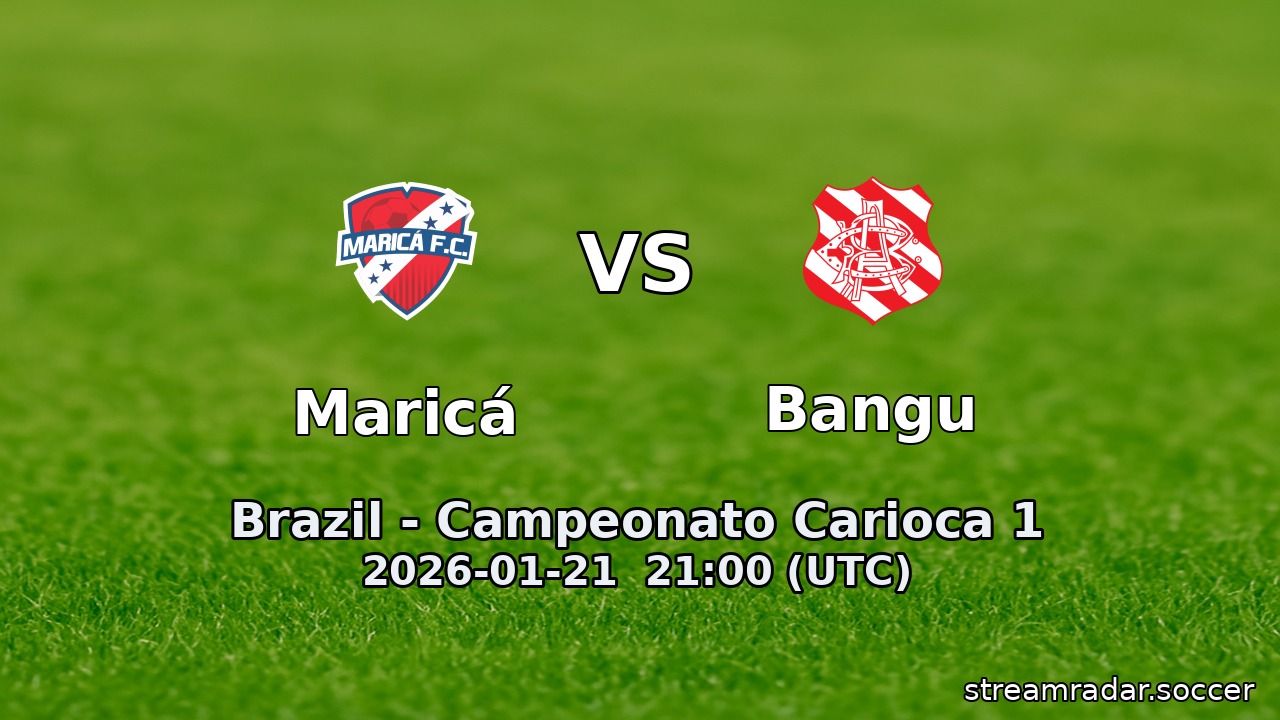 Maricá vs Bangu