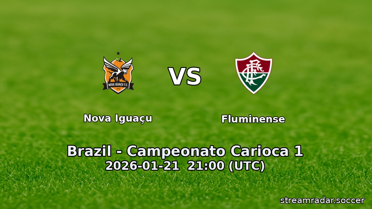 Nova Iguaçu vs Fluminense