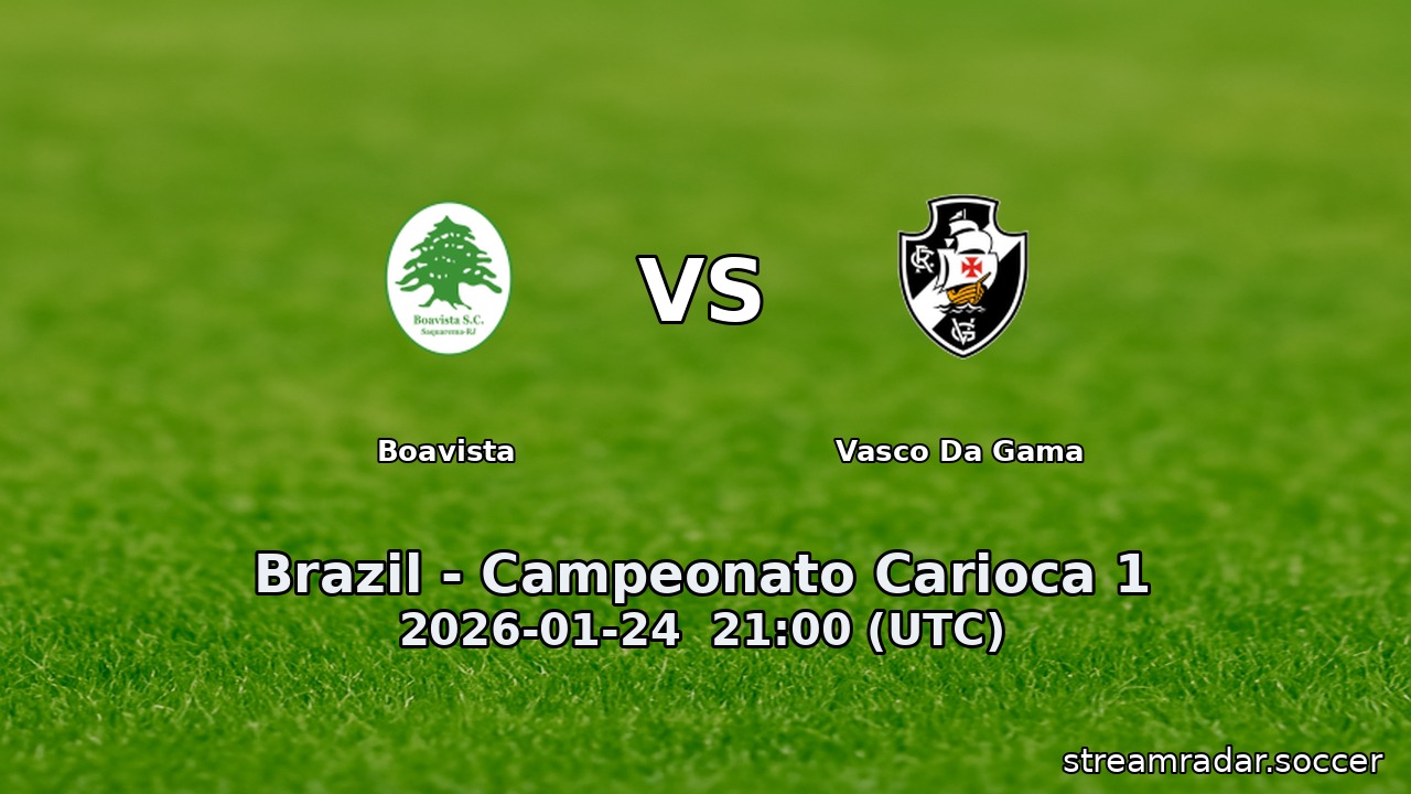 Boavista vs Vasco Da Gama