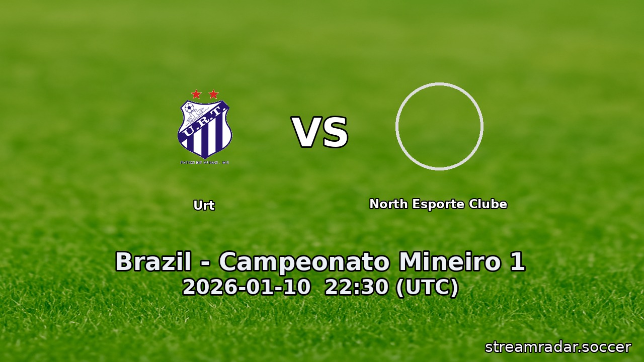 URT vs North Esporte Clube