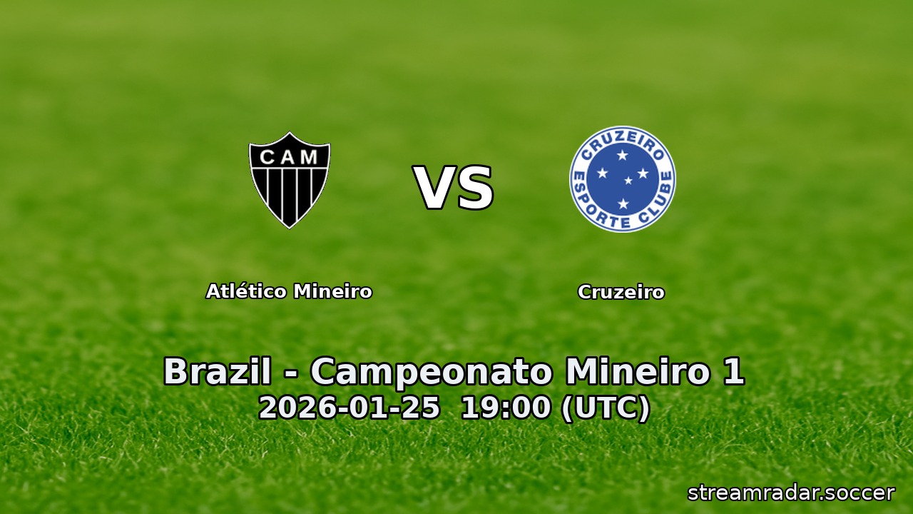 Atlético Mineiro vs Cruzeiro