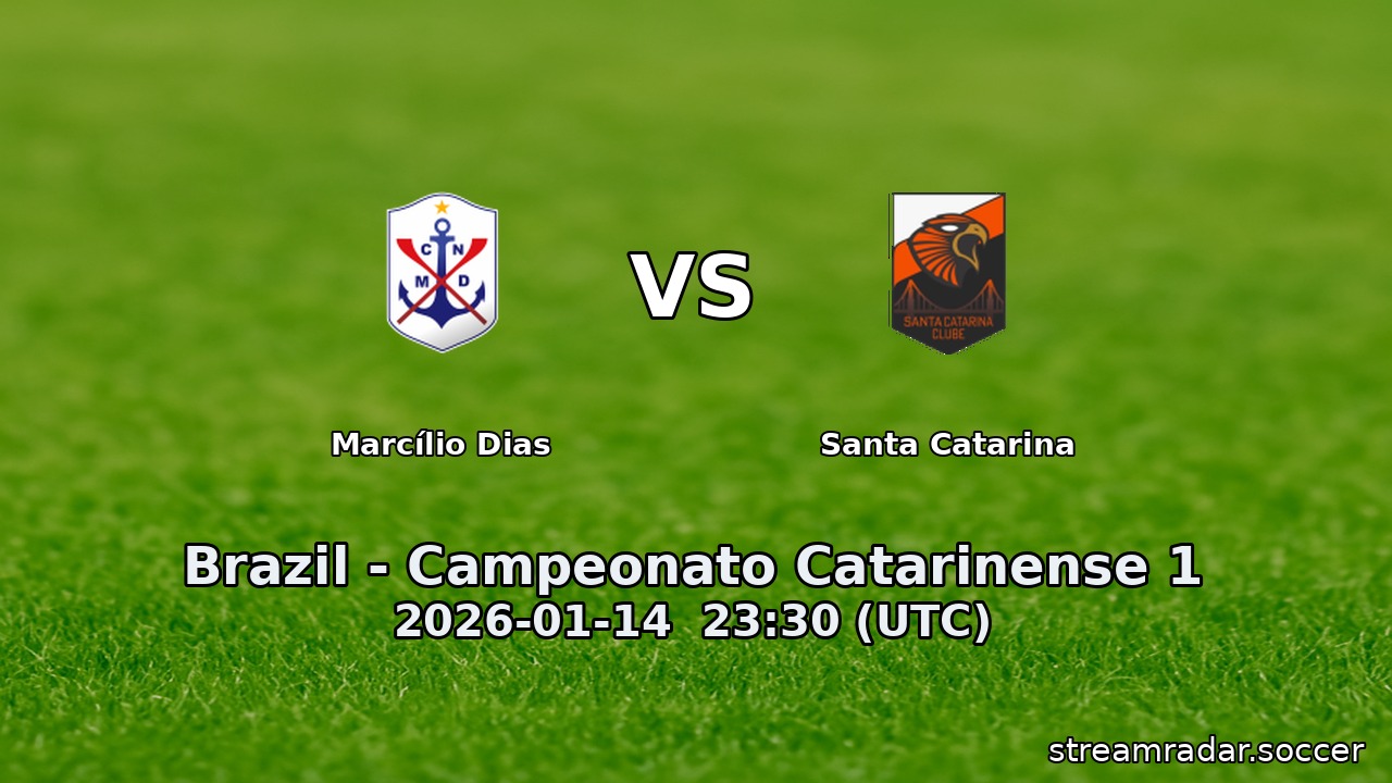 Marcílio Dias vs Santa Catarina