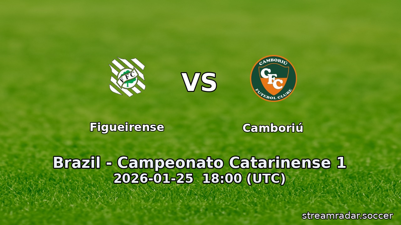 Figueirense vs Camboriú