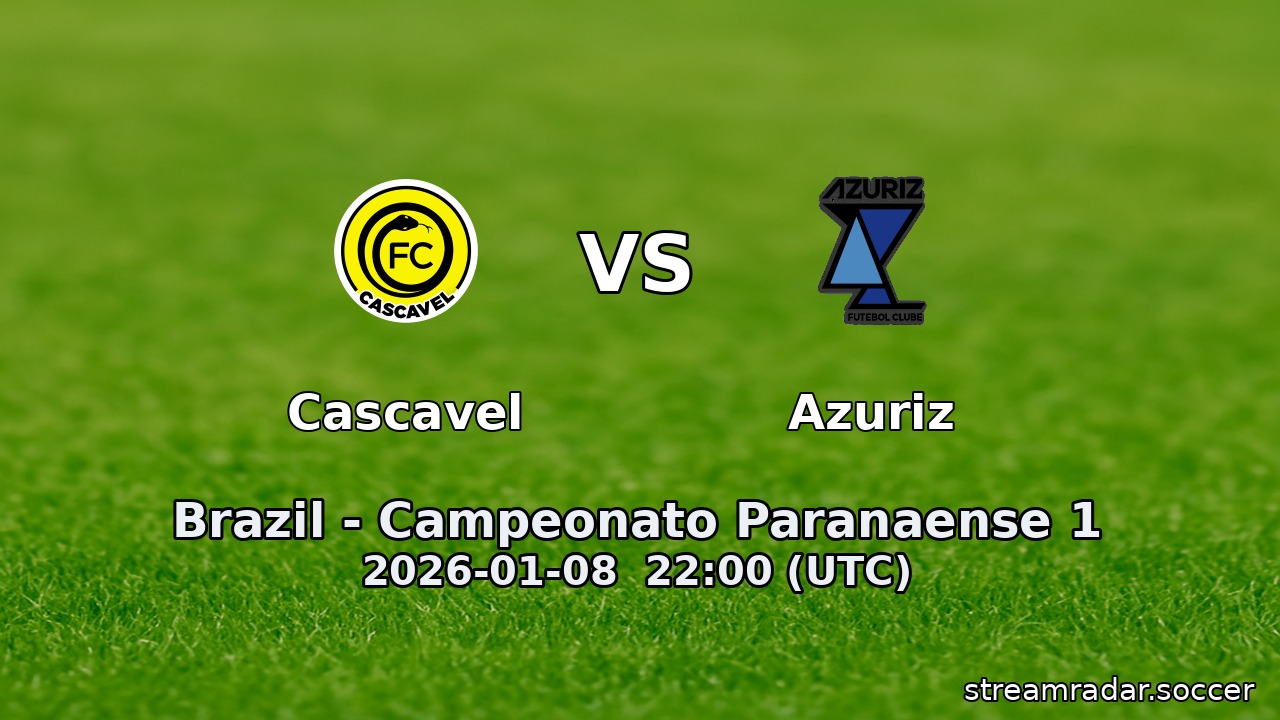 Cascavel vs Azuriz