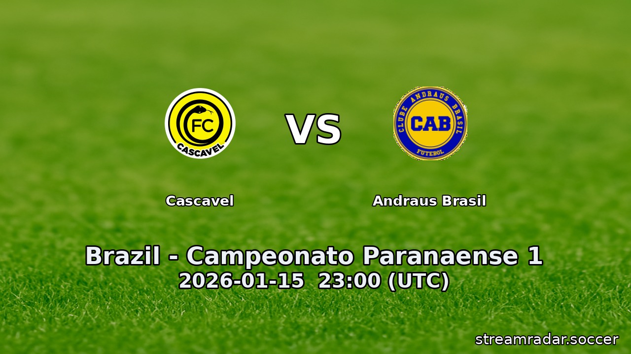 Cascavel vs Andraus Brasil