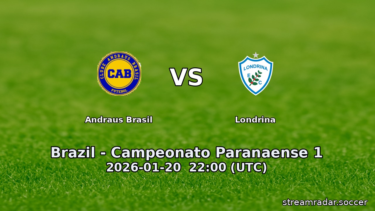 Andraus Brasil vs Londrina
