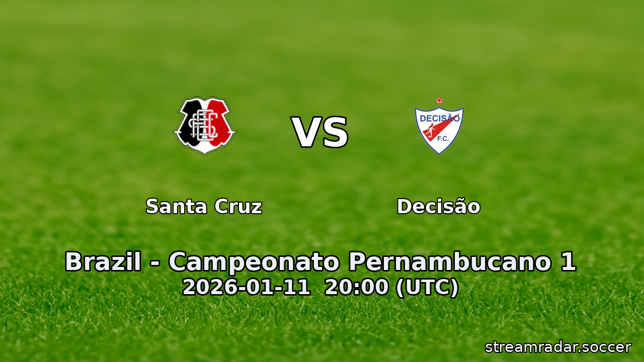 Santa Cruz vs Decisão