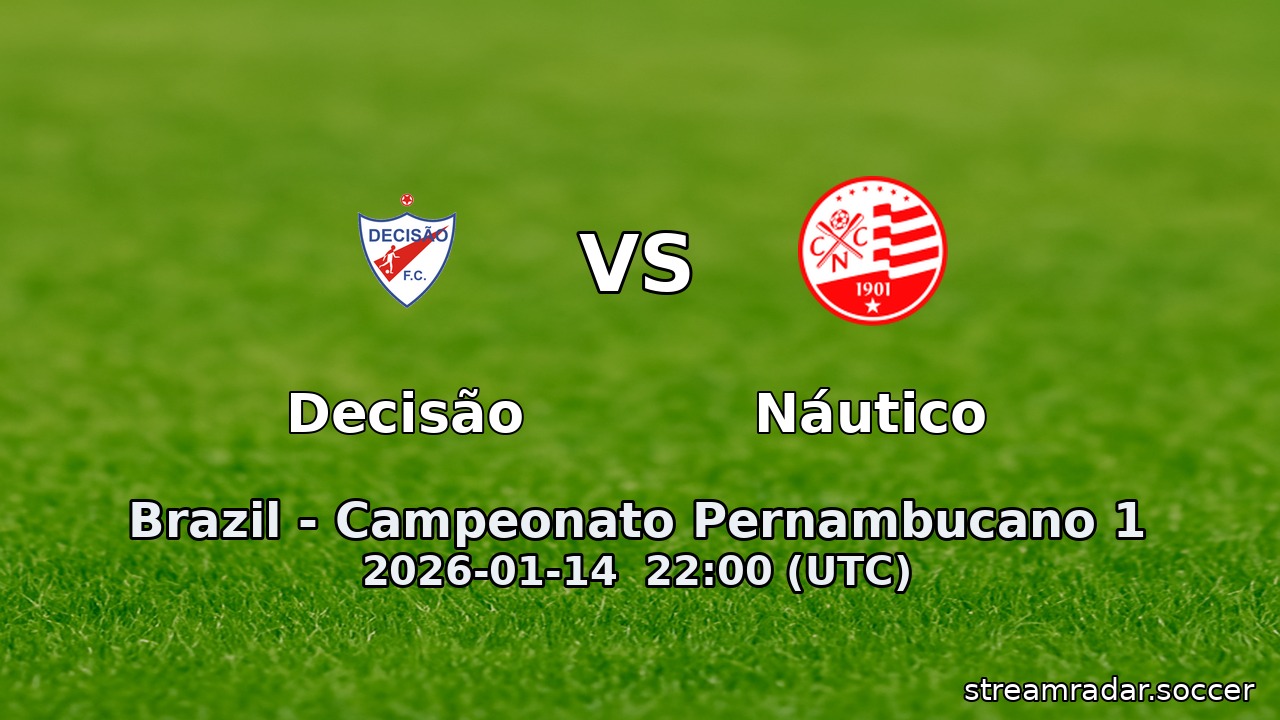 Decisão vs Náutico