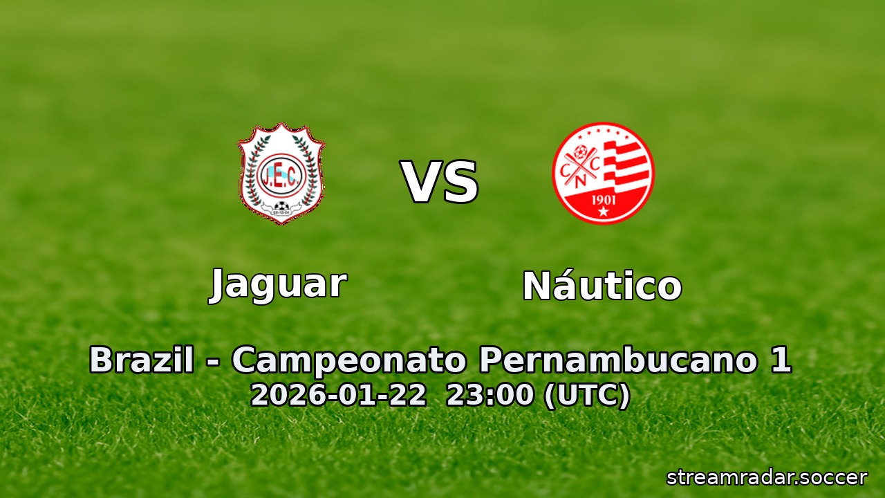 Jaguar vs Náutico