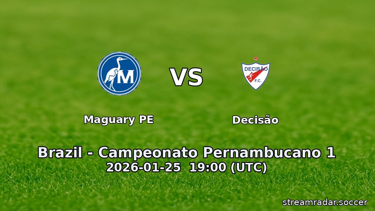 Maguary PE vs Decisão