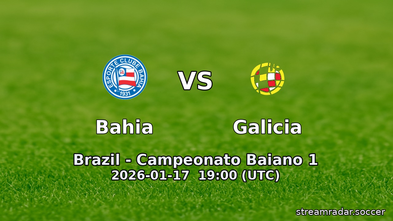 Bahia vs Galicia