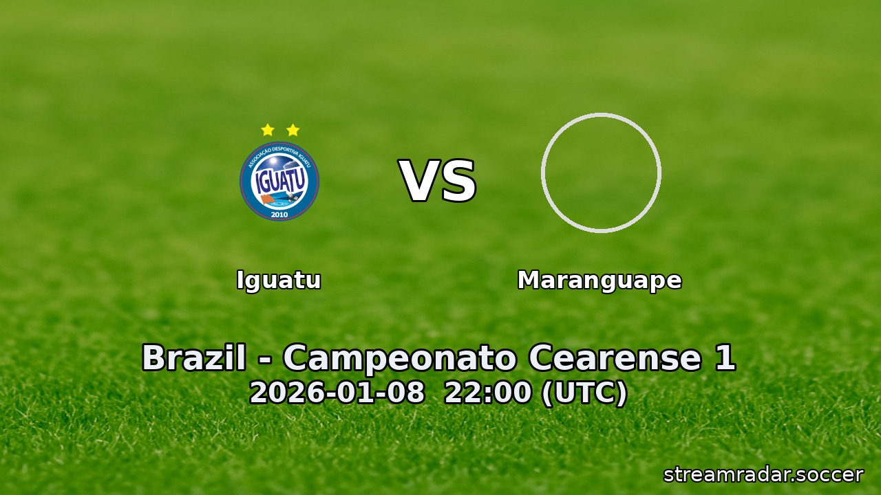 Iguatu vs Maranguape
