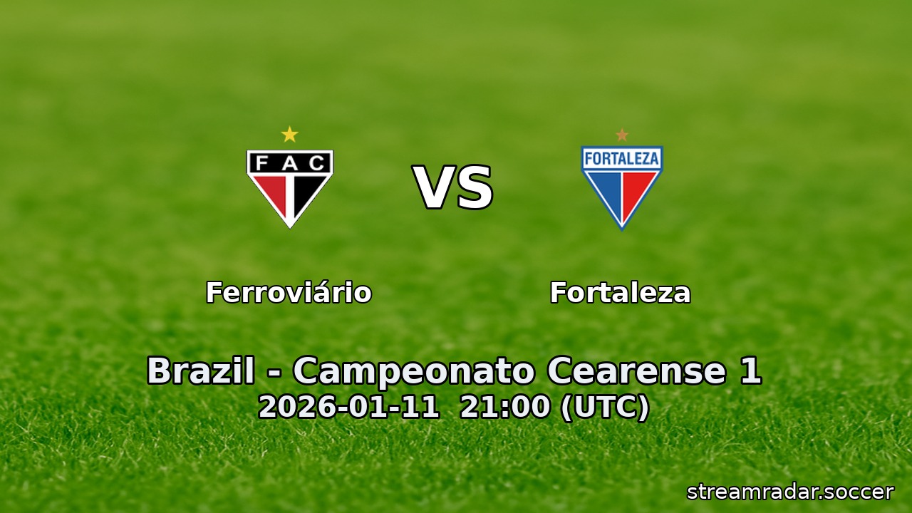 Ferroviário vs Fortaleza