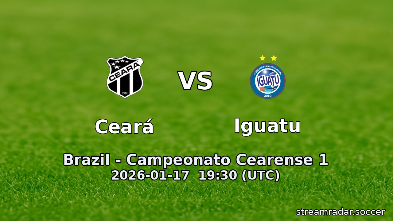 Ceará vs Iguatu