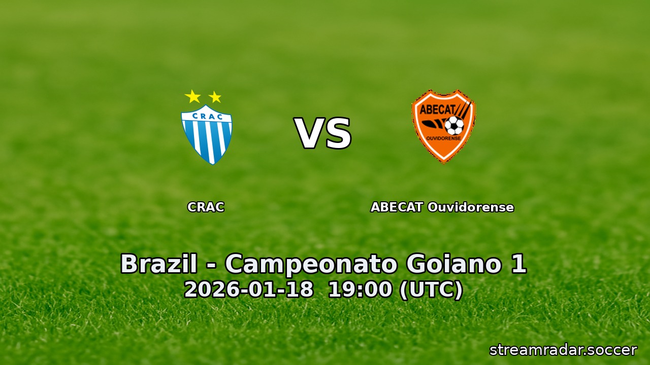 CRAC vs ABECAT Ouvidorense