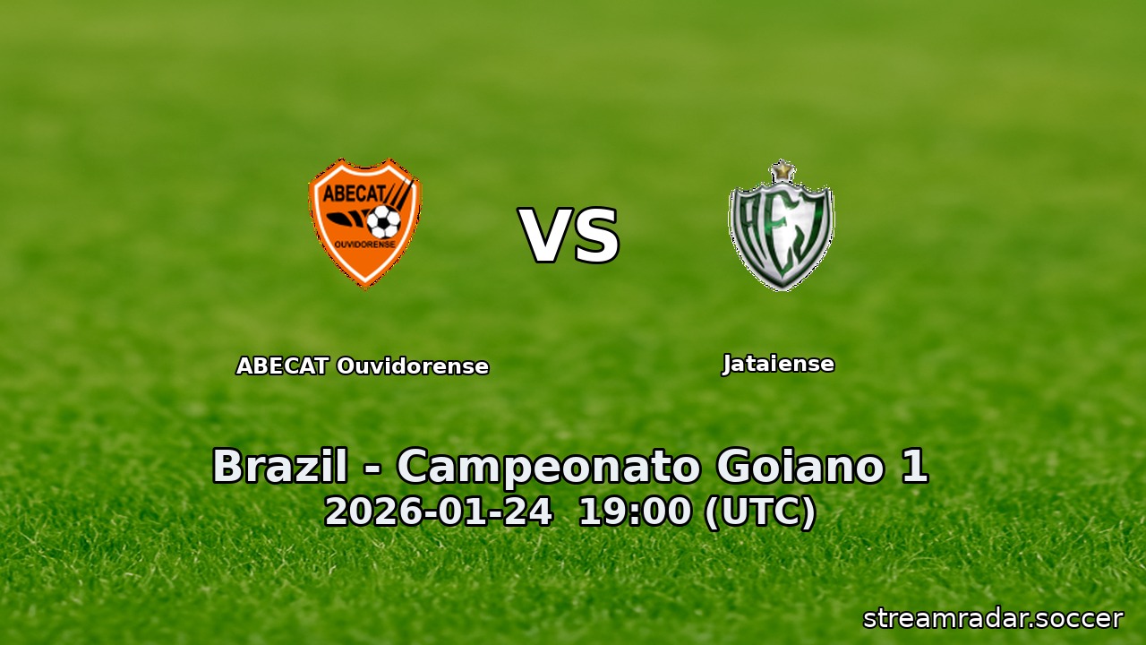 ABECAT Ouvidorense vs Jataiense