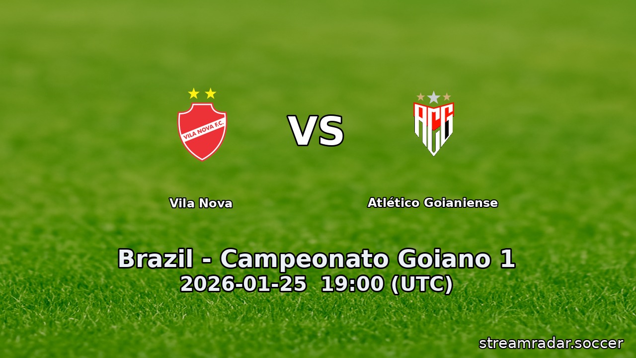 Vila Nova vs Atlético Goianiense