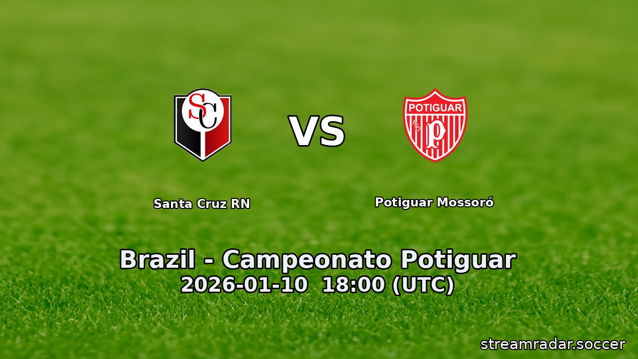 Santa Cruz RN vs Potiguar Mossoró