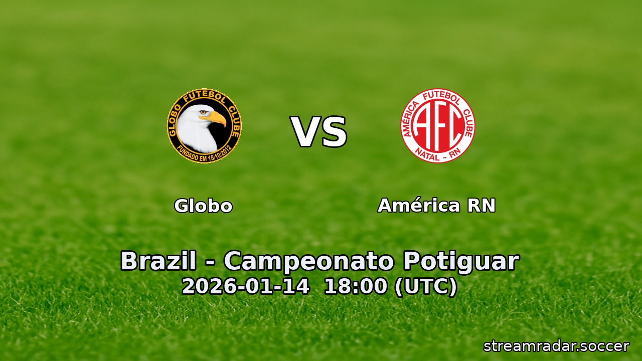Globo vs América RN