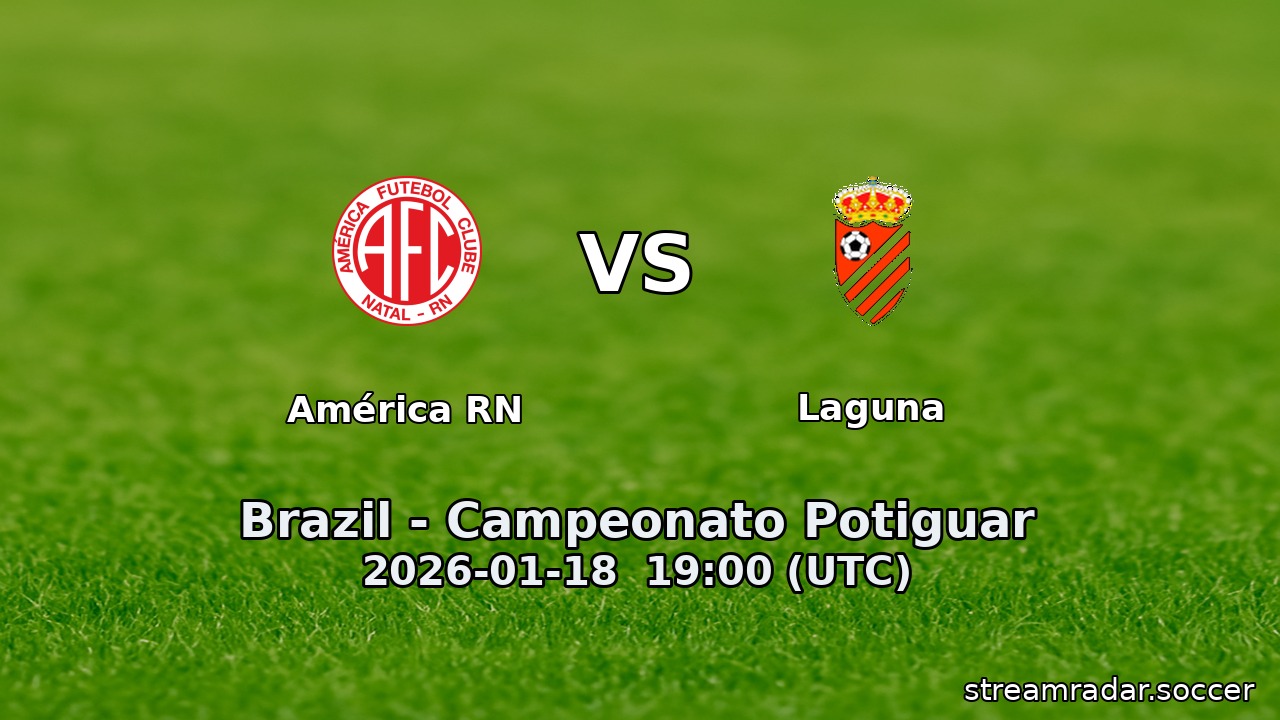 América RN vs Laguna