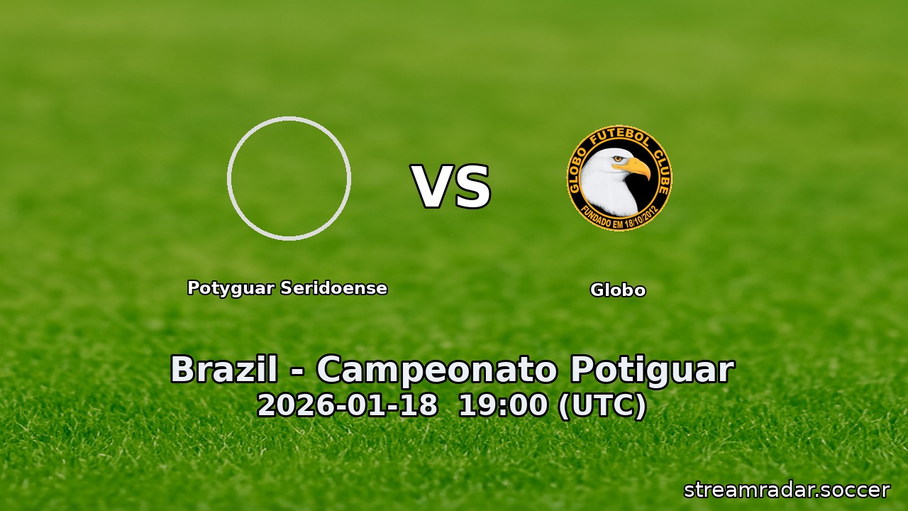 Potyguar Seridoense vs Globo