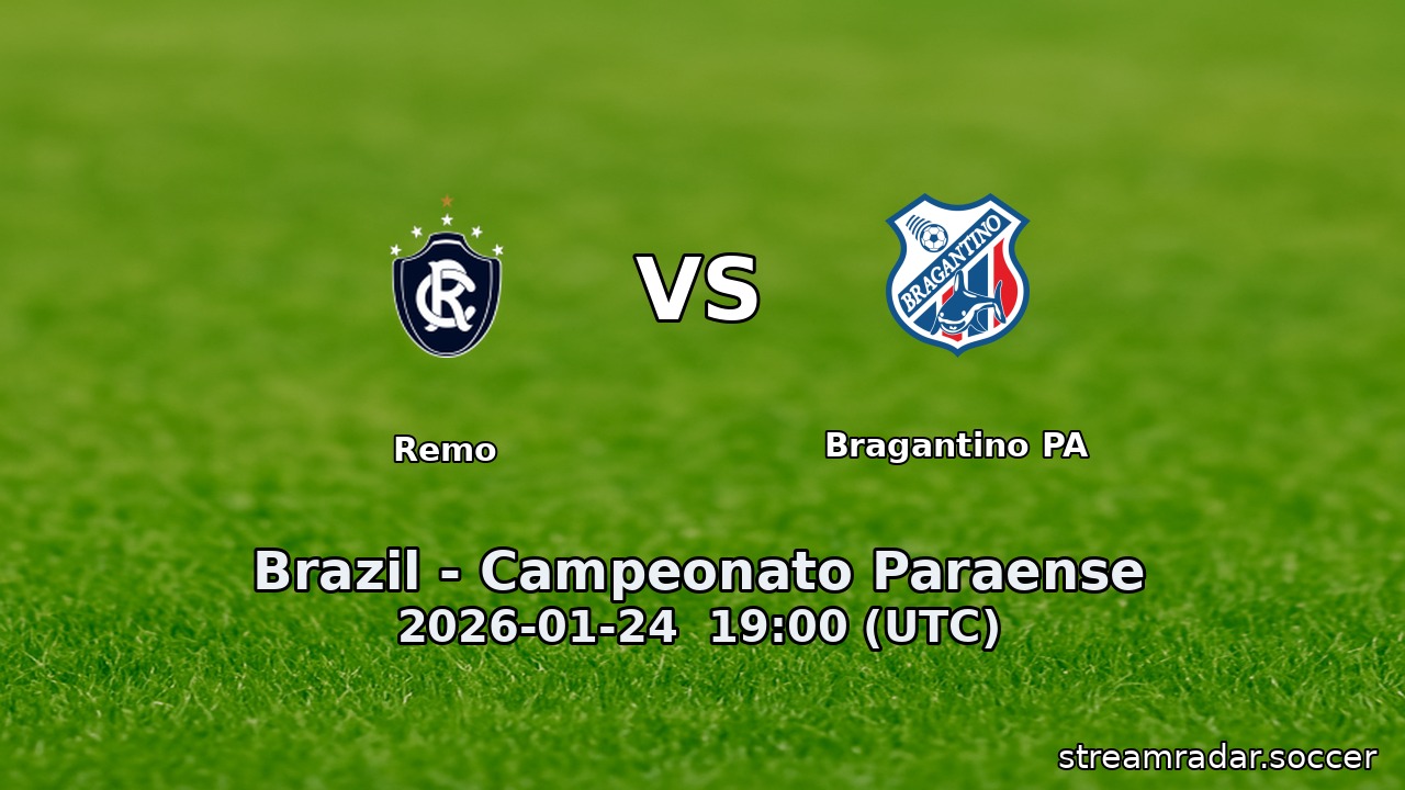 Remo vs Bragantino PA